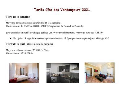 Gîte des Vendangeurs
