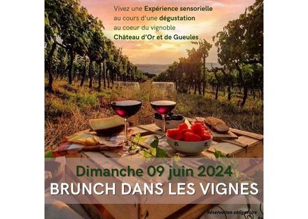 BRUNCH AU COEUR DES VIGNES 