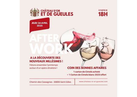 After Work "Nouveaux millésimes"